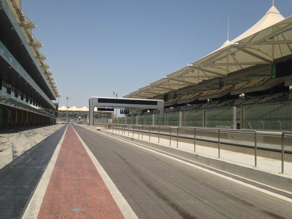 Race track Abu Dhabi